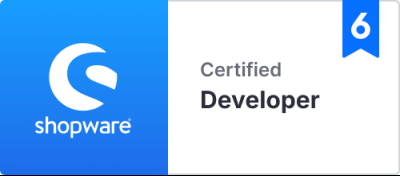 d408f0e551822d0c1749bba0c6ead40d500a0c84-shopware6-certified-developer